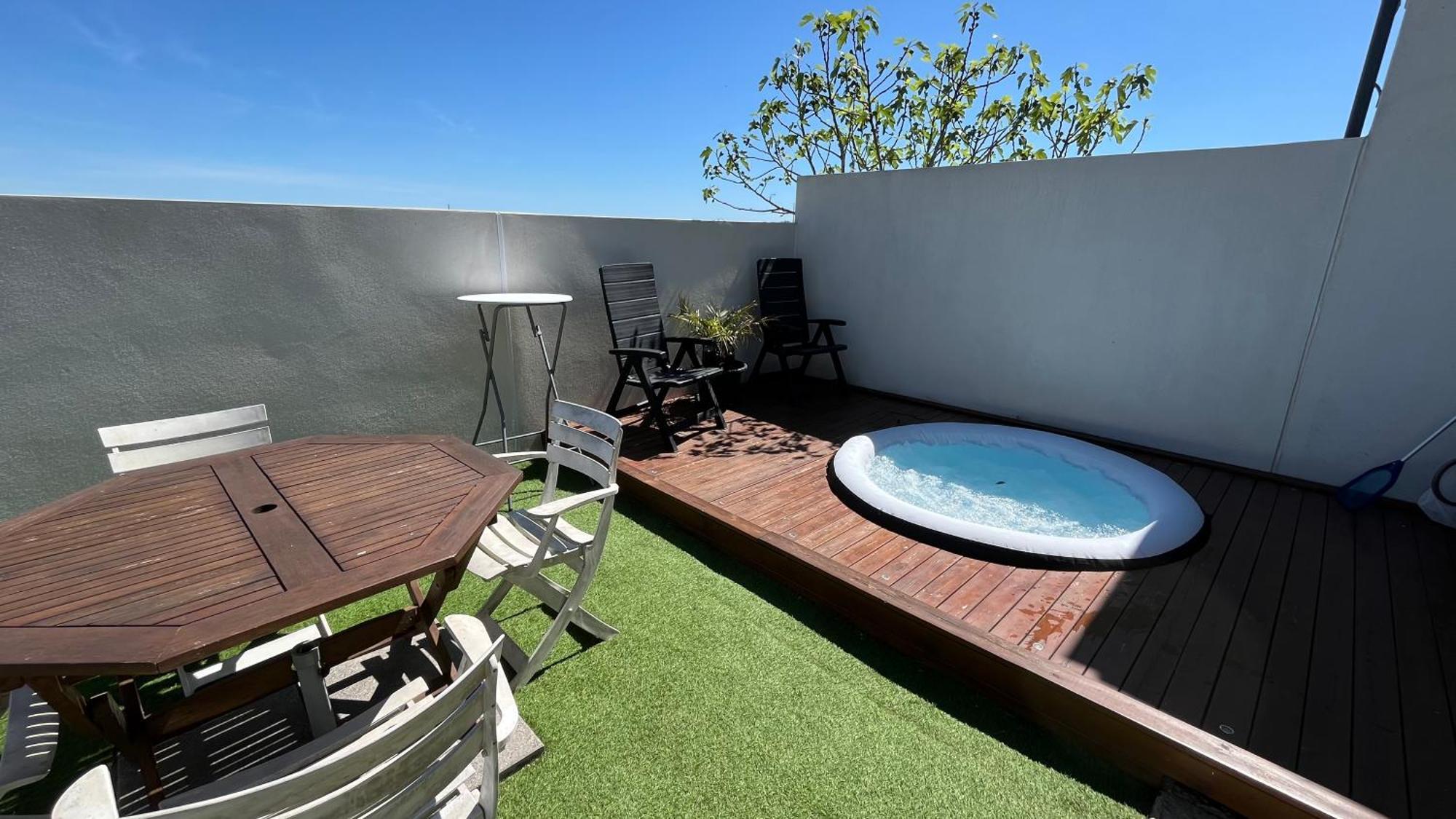 Appartement Avec Spa-Avril A Sept-Camargue 4 Personnes แซงต์-โลรองต์-เดกูซ ภายนอก รูปภาพ